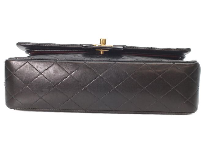 Timeless Borsa a tracolla Chanel A01112 in pelle di agnello nera Nero - vista 5