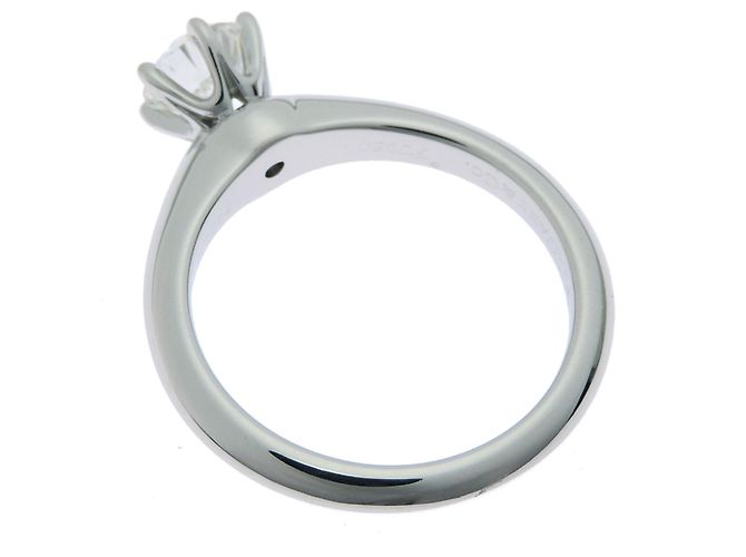 Tiffany & Co. Solitär-Diamantring aus Platin 950 - Ansicht 3