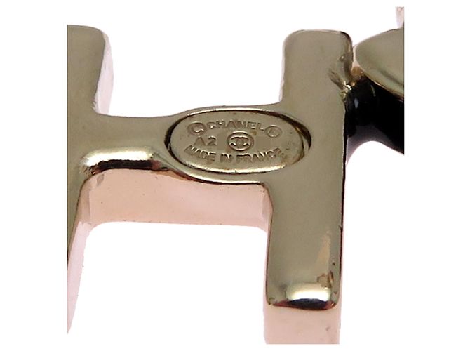Pendientes de botón de perlas de imitación con logotipo de Chanel - vista 6
