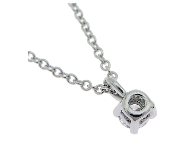Collana solitaire con diamante Tiffany & Co. - vista 3