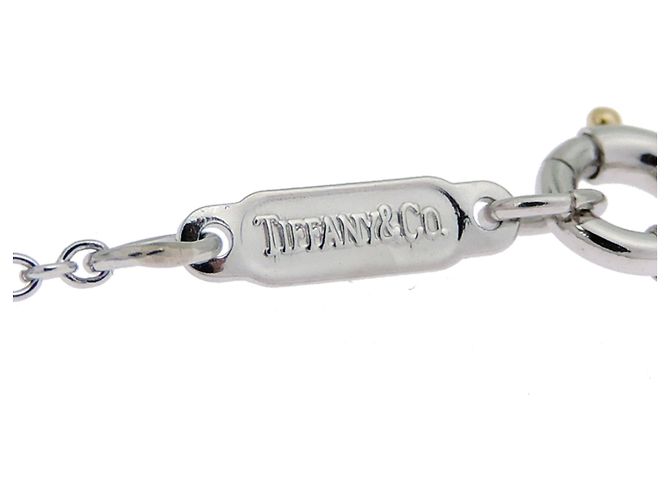Collana solitaire con diamante Tiffany & Co. - vista 4