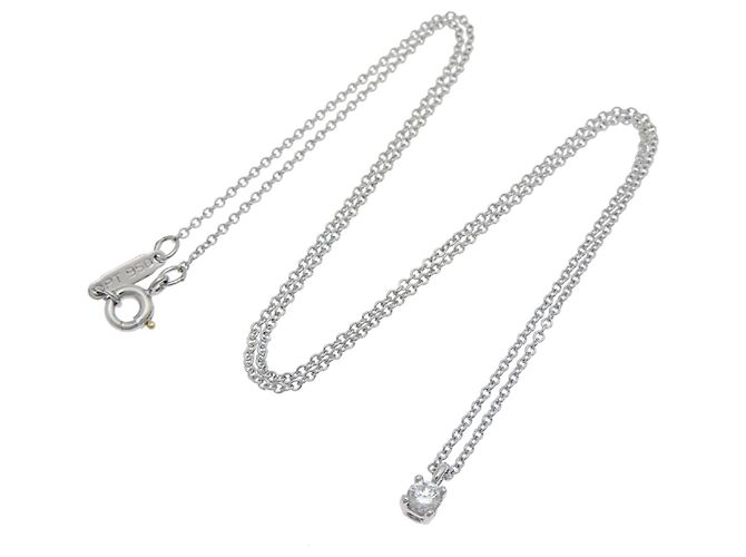 Collana solitaire con diamante Tiffany & Co. - vista 6