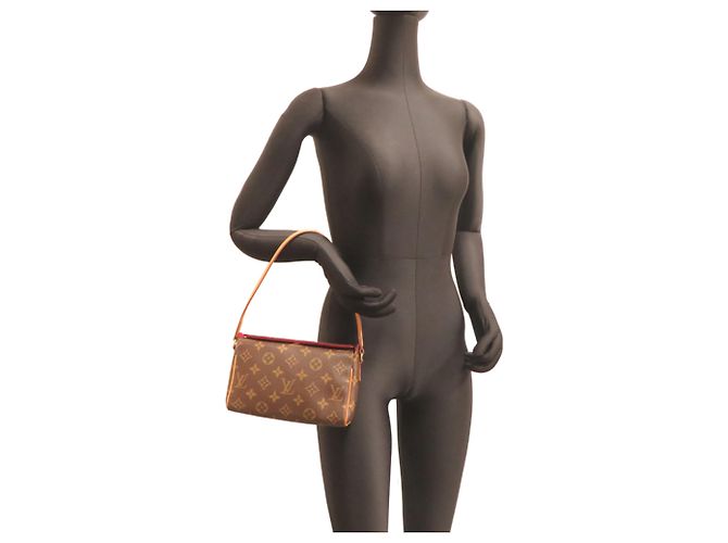 Borsa a tracolla Recital da donna Louis Vuitton Marrone - vista 9