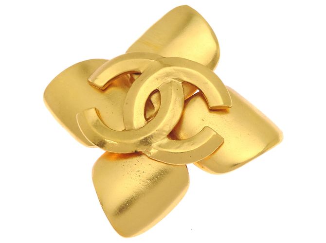 Spilla Chanel Coco Mark da donna placcata in oro - vista 2