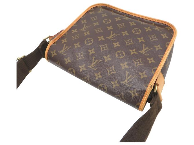 Borsa a Spalla Louis Vuitton Messenger Bosphore PM Marrone Monogram - vista 4