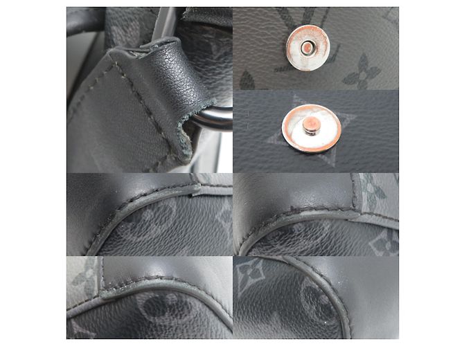 Borsa a tracolla Louis Vuitton Pulse Messenger Nero - vista 10