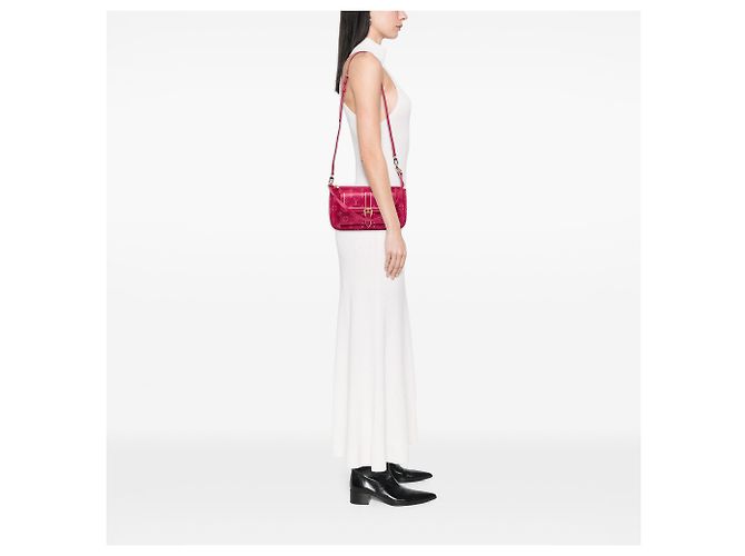 Louis Vuitton Pink Fall For You Monogram Maxi Multi Pochette Accessoires Rosa - vista 6