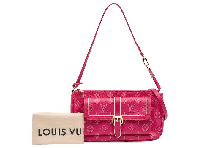 Louis Vuitton Pink Fall For You Monogram Maxi Multi Pochette Accessoires Rosa - vista 7
