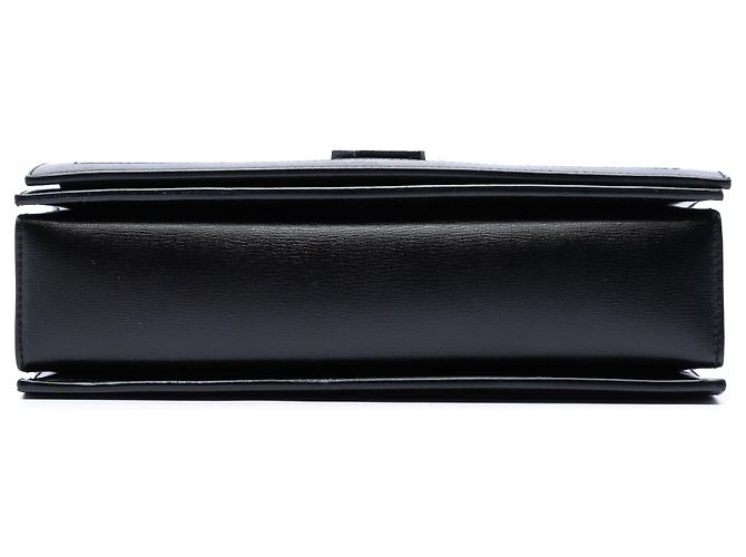 Borsa Monogram Book in scamosciato nero Saint Laurent - vista 3