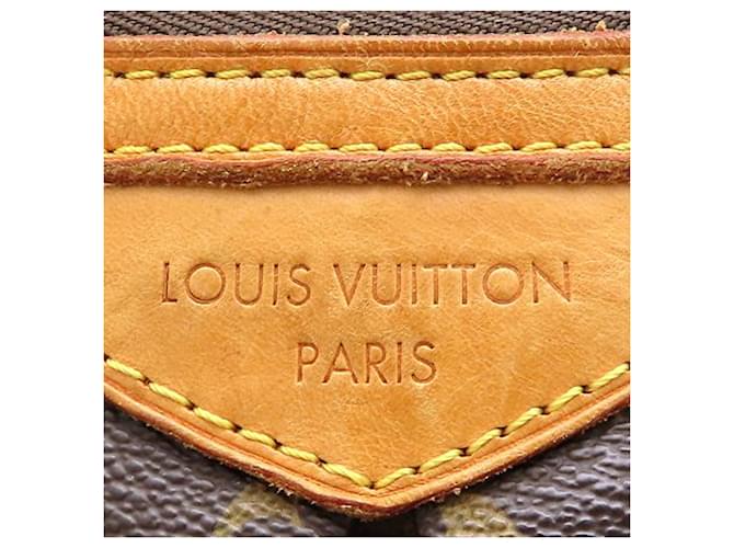 Louis Vuitton Marrone Monogram Palermo PM - vista 5