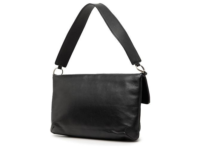 Sac à bandoulière Chanel Reissue 2.55 en agneau Black Chocolate Bar Noir - vue 2