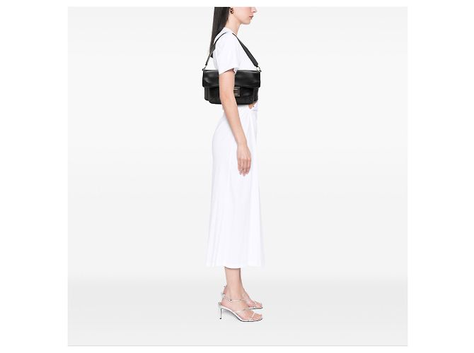 Sac à bandoulière Chanel Reissue 2.55 en agneau Black Chocolate Bar Noir - vue 7