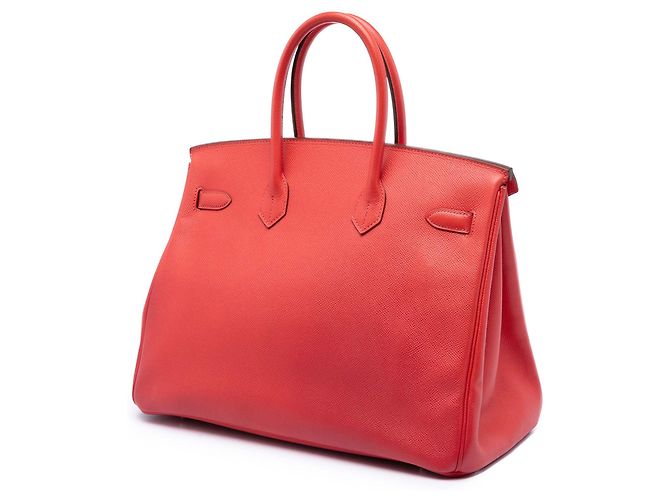 Hermès Red Epsom Birkin Retourne 35 Rosso - vista 2
