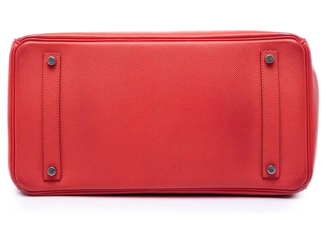 Hermès Red Epsom Birkin Retourne 35 Rosso - vista 3