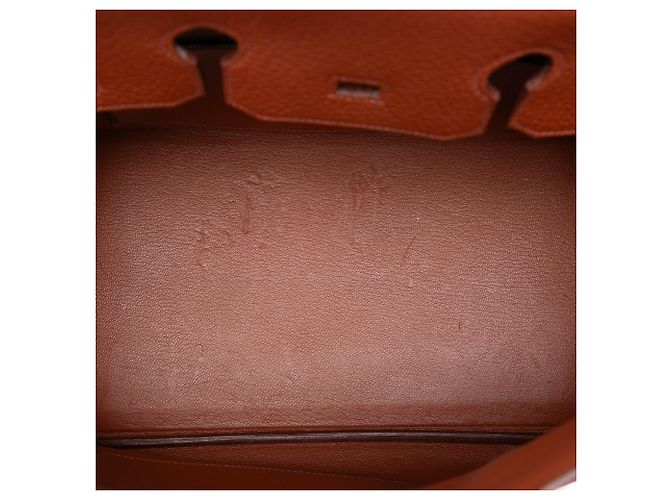 Hermès Red Togo Birkin Retourne 35 Rosso - vista 4