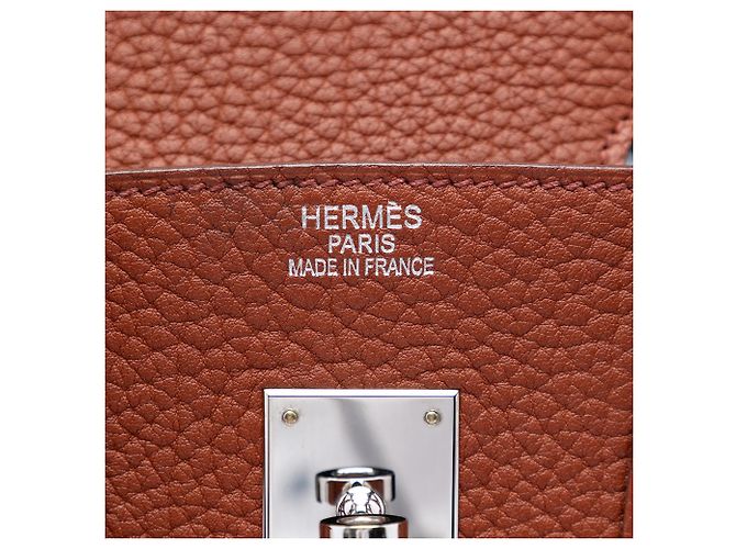 Hermès Red Togo Birkin Retourne 35 Rosso - vista 5