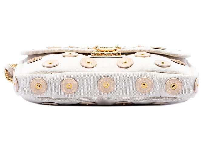 Louis Vuitton Bianco a pois Panama Tinkerbell - vista 3