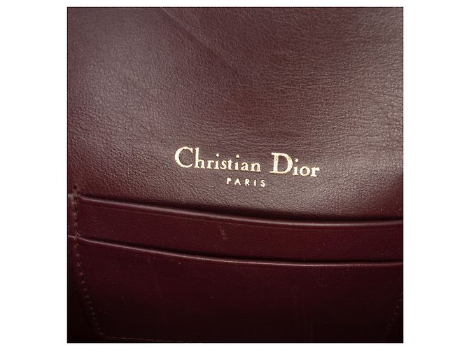 Dior Saddle Gürteltasche aus rotem Oblique Canvas Bordeaux - Ansicht 5