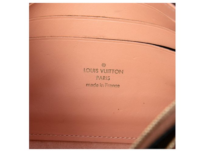 Louis Vuitton Pochette Double Zip in Damier Ebene marrone - vista 5