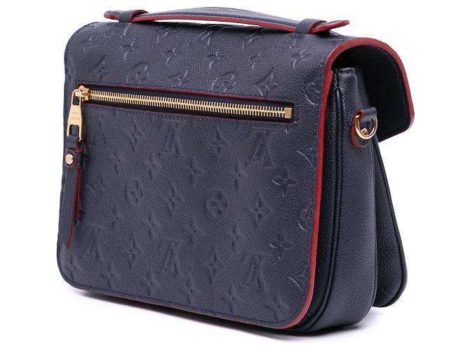 Louis Vuitton Pochette Metis in pelle Monogram Empreinte blu Blu navy - vista 2
