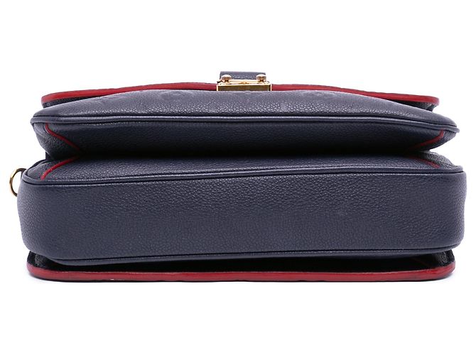 Louis Vuitton Pochette Metis in pelle Monogram Empreinte blu Blu navy - vista 3