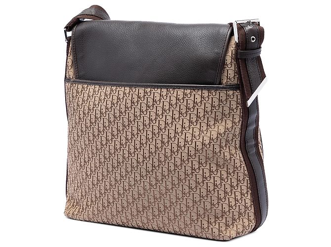 Dior Marrone Diorissimo Trotter Canvas Street Chic Crossbody - vista 2