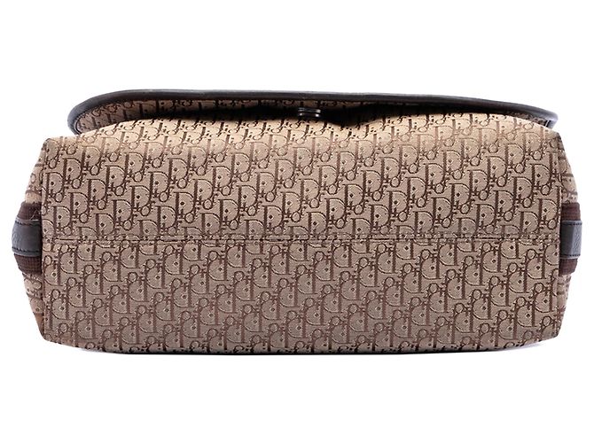 Dior Marrone Diorissimo Trotter Canvas Street Chic Crossbody - vista 3