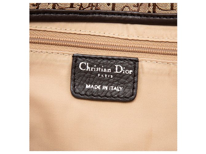 Dior Marrone Diorissimo Trotter Canvas Street Chic Crossbody - vista 5