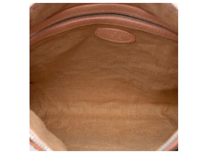 Borsa a tracolla Fendi Selleria in pelle rosa - vista 4