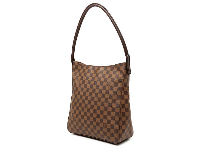 Louis Vuitton Marrone Damier Ebene Looping GM - view 2
