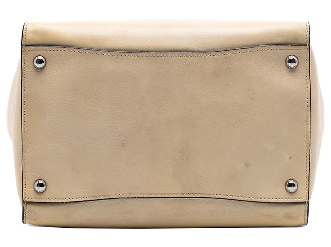 Borsa Prada Beige Glace Calf Twin Pocket Double Handle - vista 3