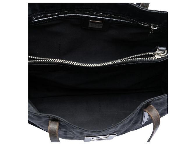Fendi Black Zucca Canvas Tote Schwarz - Ansicht 4
