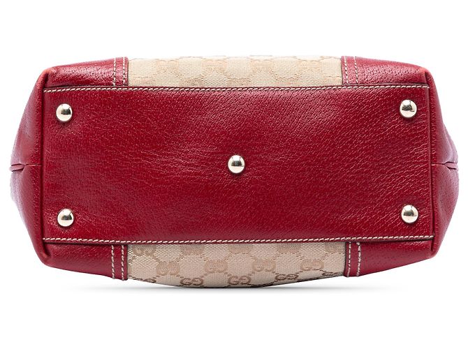 Gucci Princy Tote aus beigem GG Canvas - Ansicht 3