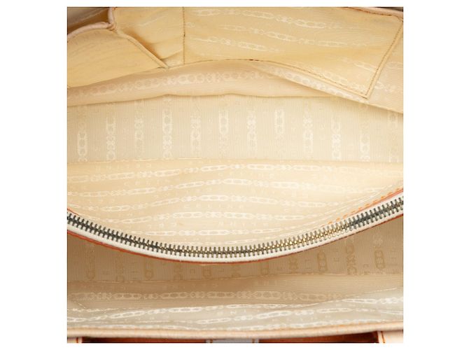Céline Borsa Boogie in tela arancione Celine - vista 4