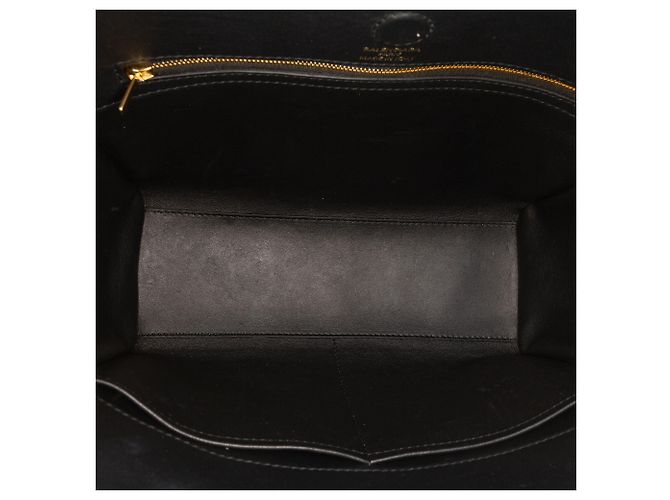 Borsa satchel Hampton Carry All in pelle di vitello liscia nera Balenciaga - vista 4