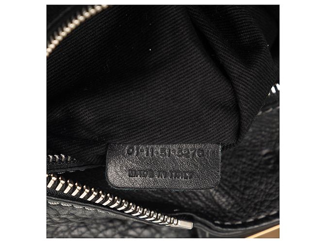 Borsa a tracolla Paddington in pelle nera Chloé Nero - vista 6