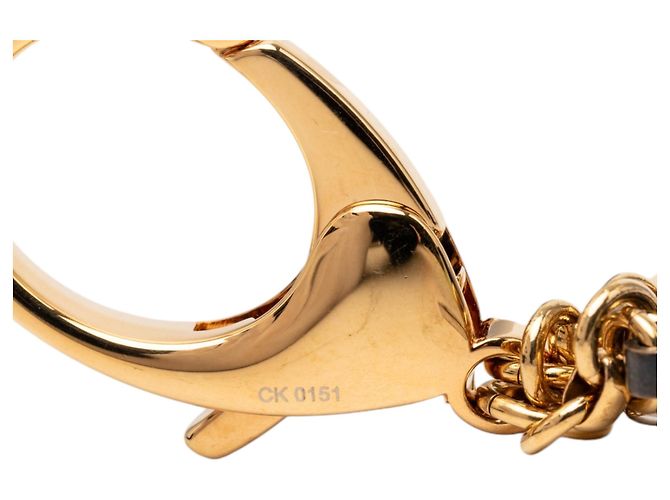 Louis Vuitton Bijoux Sac Tapage Bag Charm placcato oro D'oro - vista 4