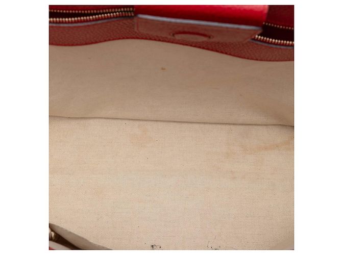 Bolso Tote Swing de cuero rojo tamaño Medium Gucci Roja - vista 4