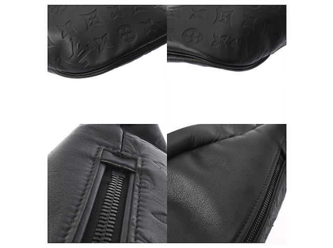 Bumbag Borsa a tracolla Louis Vuitton Monogram Shadow Discovery Nero - vista 9