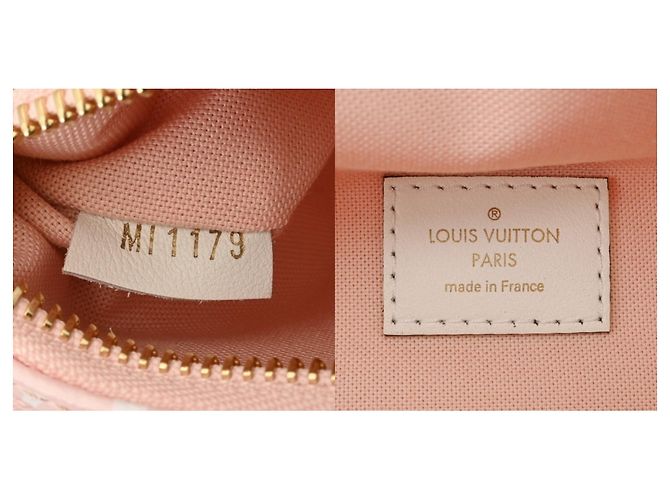 Bumbag Louis Vuitton Monogram Giant Rosso - vista 11