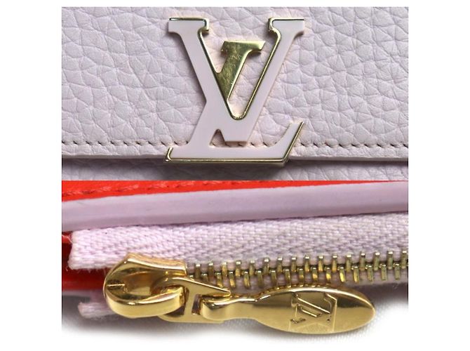 Cartera Louis Vuitton Portefeuille Capucines XS Tri-fold Wallet Rosa - vista 8