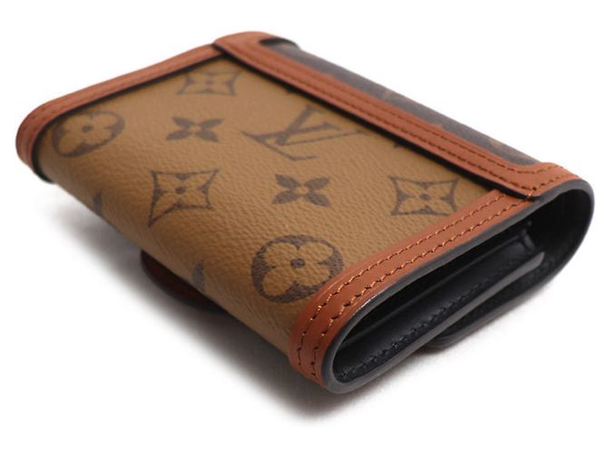 Louis Vuitton Portefeuille Dauphine Compact Klapperbrieftasche Braun - Ansicht 2