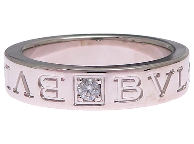 Bulgari Anello da bambino Bvlgari Diamond Double Logo - vista 4