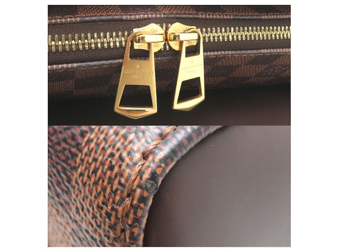 Borsa Bowling Louis Vuitton Kensington Marrone - vista 10