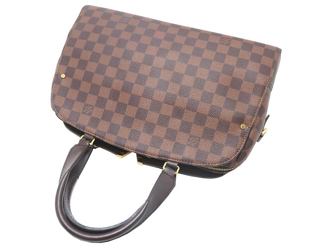 Borsa Bowling Louis Vuitton Kensington Marrone - vista 4