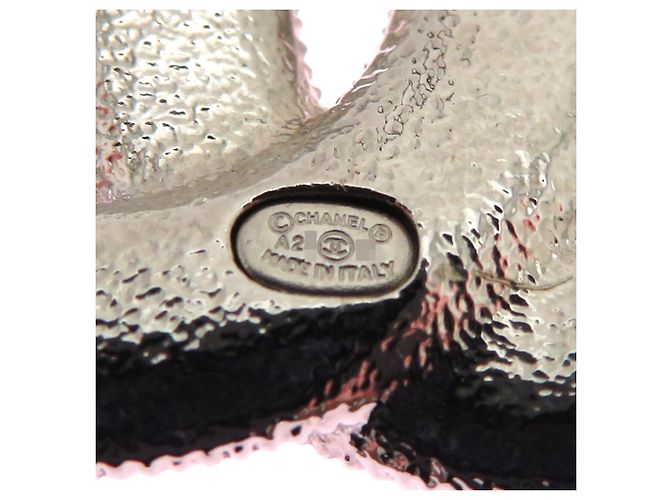 Brincos de metal Chanel Coco Mark para mulher - vista 5