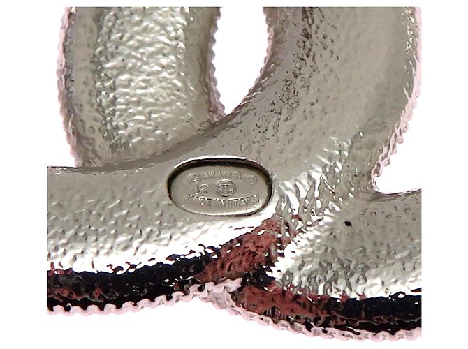 Brincos de metal Chanel Coco Mark para mulher - vista 6