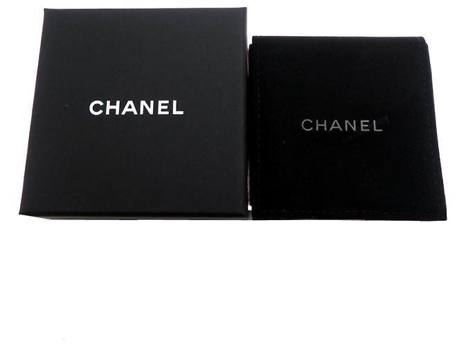 Brincos de metal Chanel Coco Mark para mulher - vista 7