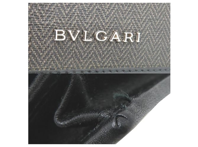Bulgari Tarjetero Weekend Bvlgari Castaño Negro - vista 9
