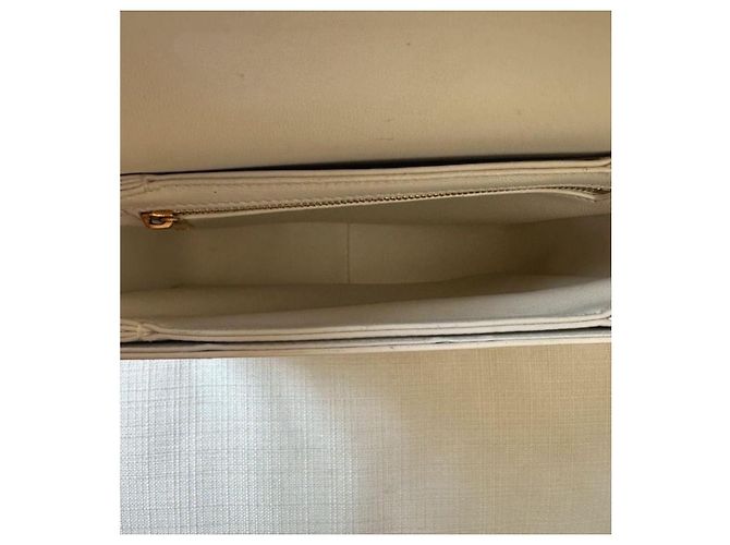 Bolsa Céline Triomphe Teen Branco Ártico - vista 4